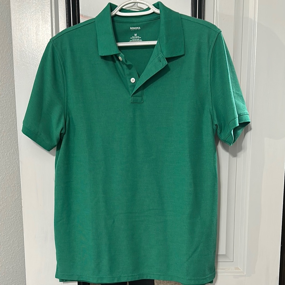 Sonoma Green Polo Shirt for Men